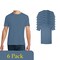Gildan Men's Softstyle Bulk T-Shirt Pack for Custom Printing & Crafting, Indigo Blue (2-14 Pack)